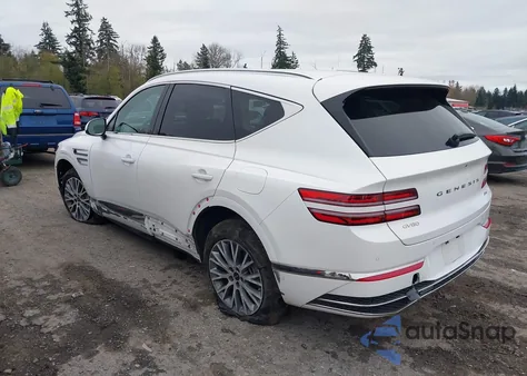 2025 Genesis Gv80 2.5T Standard Awd from USA, damaged, VIN KMUHFESB5SU259136